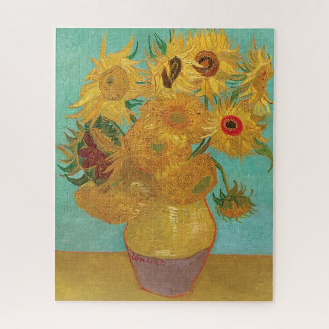 Sunflowers by Vincent Van Gogh Jigsaw Puzzle (Vertical)
