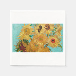 Sunflowers by Vincent van Gogh Napkin