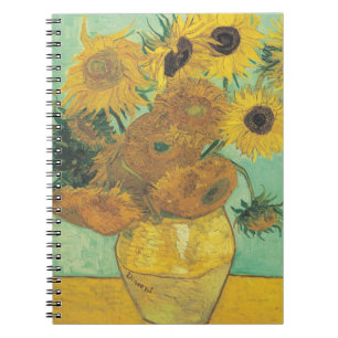 Sunflowers by Vincent Van Gogh Notebook
