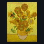 Sunflowers by Vincent van Gogh Poster<br><div class="desc">Sunflowers by Vincent van Gogh Poster</div>