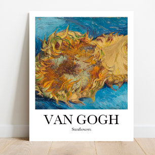 Sunflowers by Vincent Van Gogh Poster
