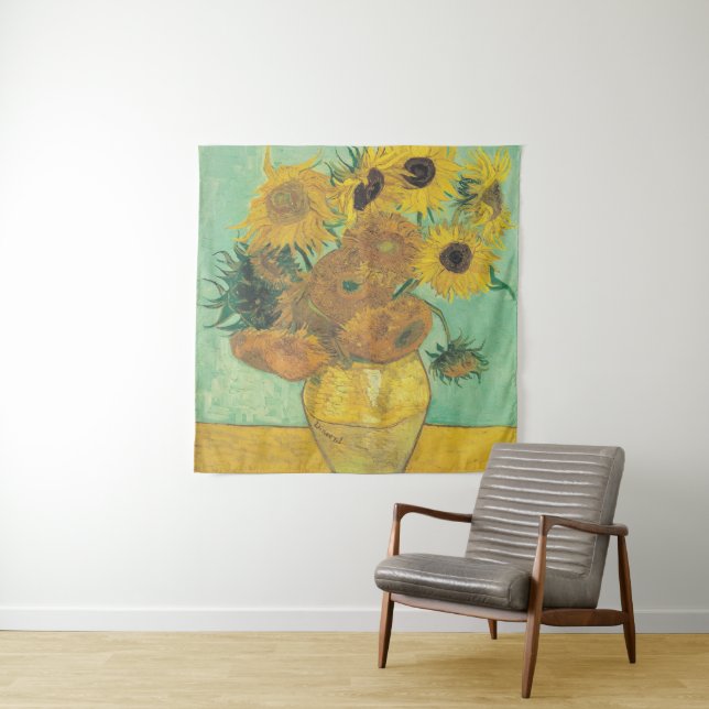 Sunflowers by Vincent Van Gogh  Tapestry (In Situ)