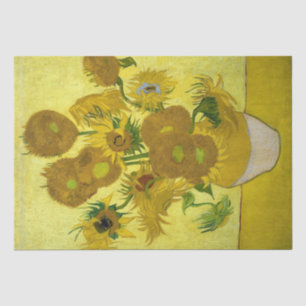 Sunflowers by Vincent Van Gogh Tissue Paper