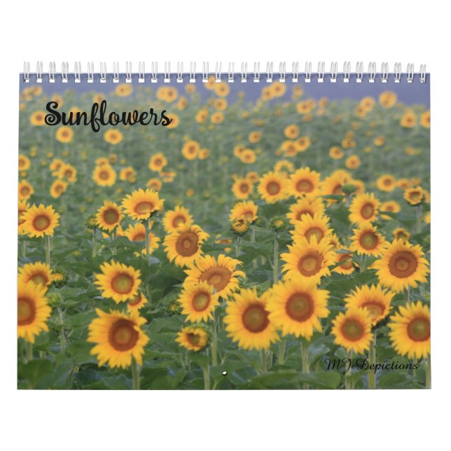 Sunflowers Calendar (Cover)