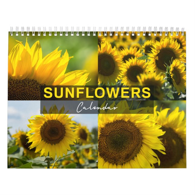 Sunflowers Calendar - Photo Collection (Cover)