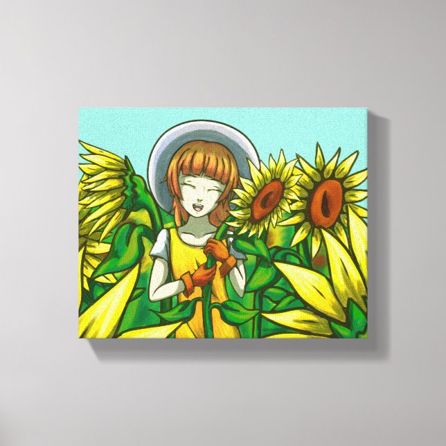Sunflowers Canvas Print (Front)