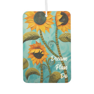 Sunflowers Car Air Freshener