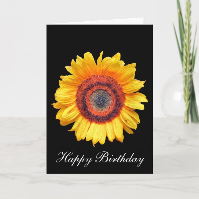 SUNFLOWERS CARD (Front)