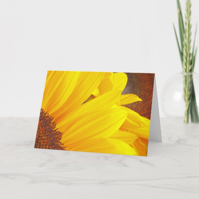 Sunflowers Card (Front)