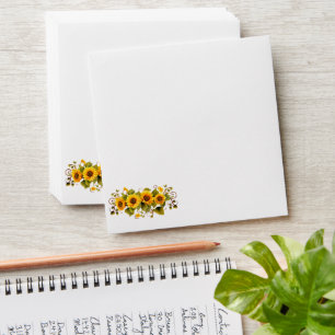 Sunflowers Card Envelope
