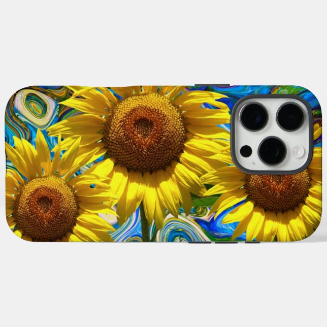 Sunflowers Case-Mate iPhone Case (Back (Horizontal))