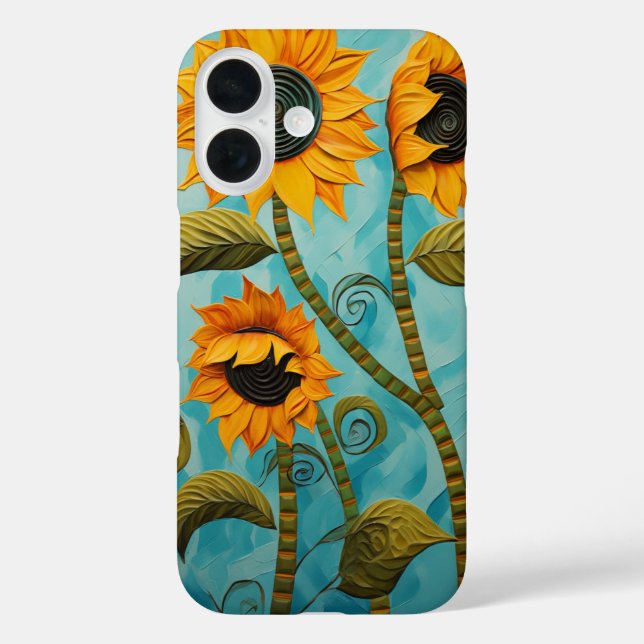 Sunflowers Case-Mate iPhone Case (Back)