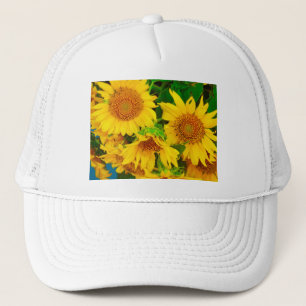 Sunflowers City Market KC Farmer's Market Trucker Hat