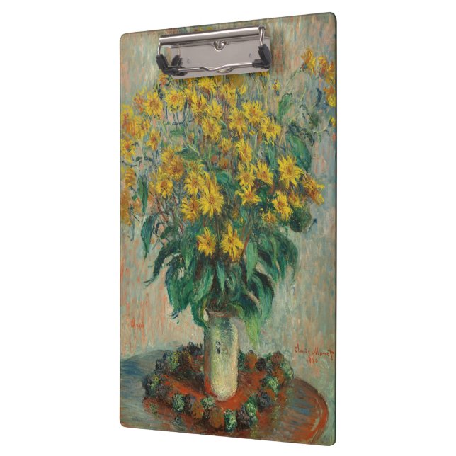 Sunflowers (Claude Monet, 1880) Clipboard (Left)