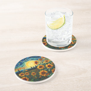 Sunflowers Coaster