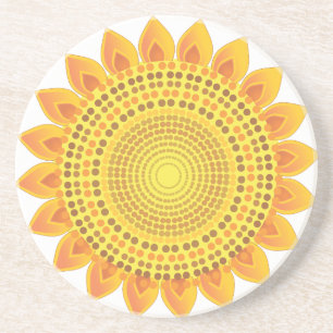 Sunflowers Coaster