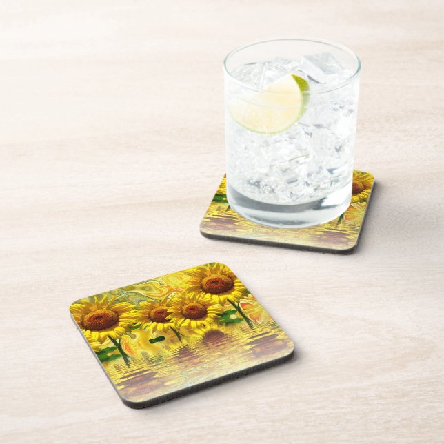 Sunflowers Coaster (Right Side)