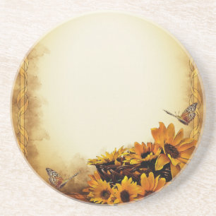 Sunflowers Coaster