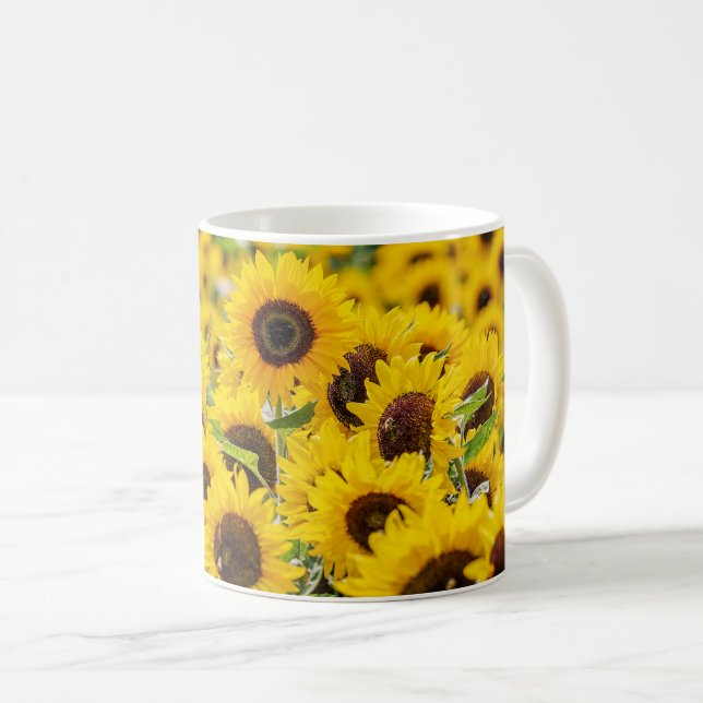 Sunflowers Coffee Mug (Front Right)