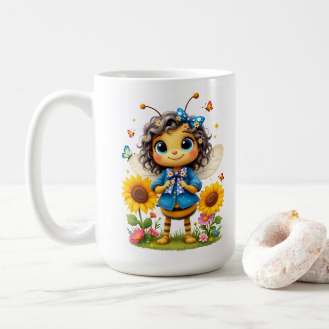 Sunflowers Coffee Mug (With Donut)