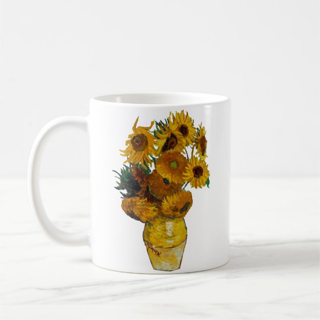 Sunflowers Coffee Mug (Left)