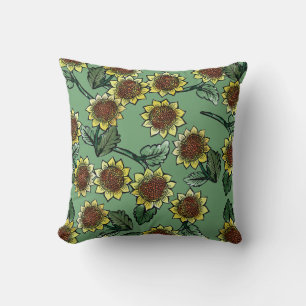 Sunflowers cushion
