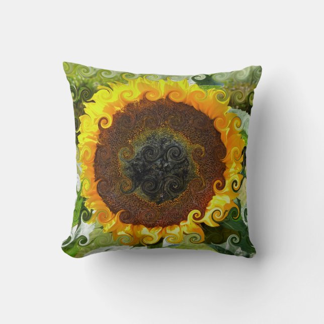 SUNFLOWERS CUSHION (Front)