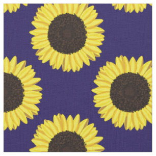 Sunflowers Cute Floral Flowers Kids Baby Fabric