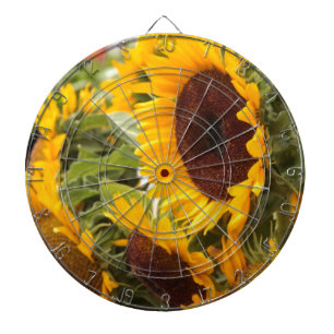 Sunflowers! Dartboard
