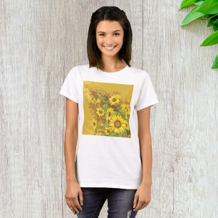 Sunflowers Design T-Shirt