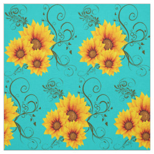 Sunflowers Fabric