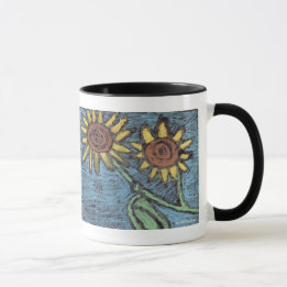 Sunflowers Forever - Kids Art for CHOC  Mug