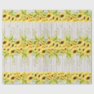 Sunflowers Gift Wrapping Paper