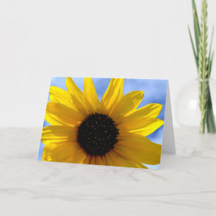 ~SuNFLoWeRS GReeTiNG/NoTeCaRD~ Card