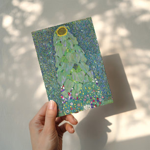 Sunflowers   Gustav Klimt Card
