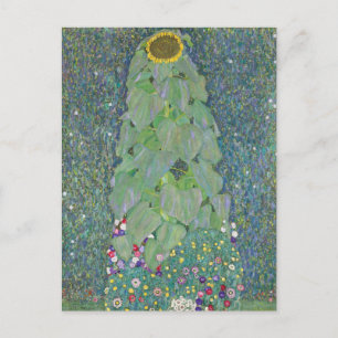 Sunflowers   Gustav Klimt Postcard
