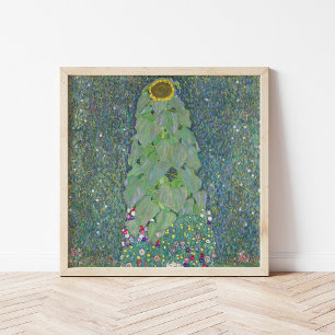 Sunflowers   Gustav Klimt Poster