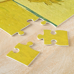 Sunflowers in a Vase Van Gogh Fine Art Jigsaw Puzzle