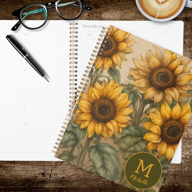 Sunflowers in Bloom  Planner (Creator Uploaded)