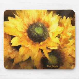 Sunflowers in Glorious Colour Mouse Pad
