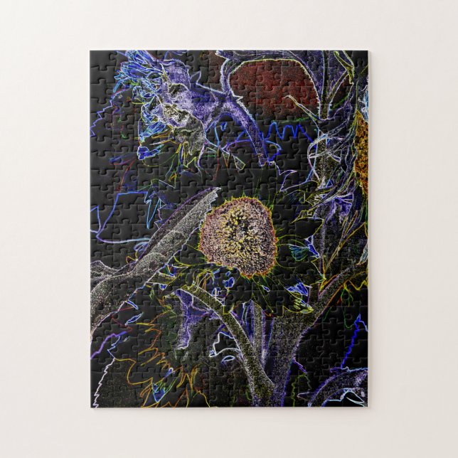 SUNFLOWERS JIGSAW PUZZLE (Vertical)