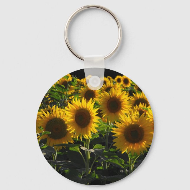 sunflowers key ring (Front)