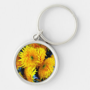 Sunflowers Key Ring