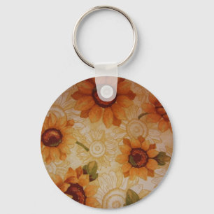 Sunflowers Key Ring