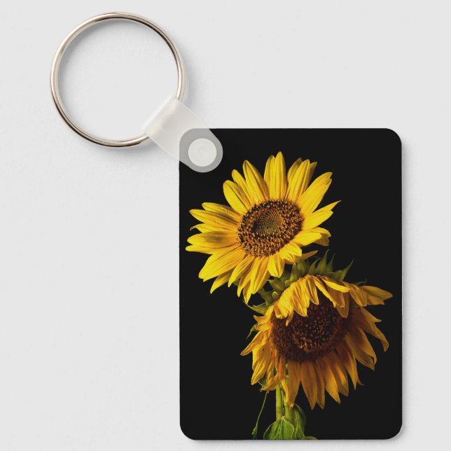 Sunflowers  key ring (Front)