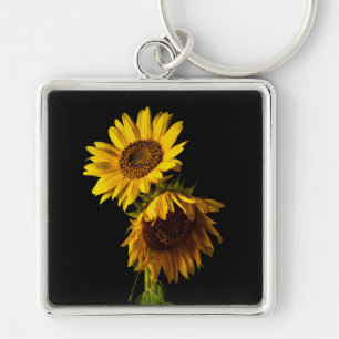 Sunflowers key ring