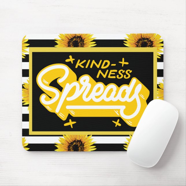 Sunflowers Kindness Mouse Pad (With Mouse)