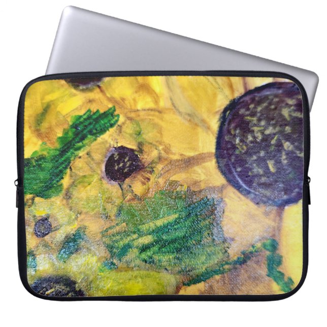 Sunflowers Laptop Sleeve (Front)