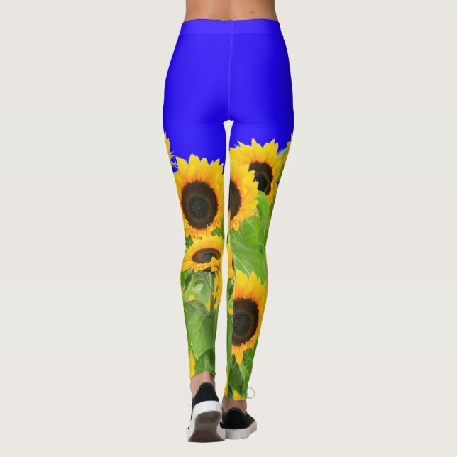 Sunflowers Leggings (Back)