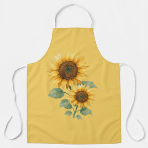 Sunflowers lovers gift apron